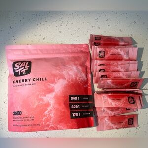 SALTT Electrolyte packets - 55 new - Cherry Chill